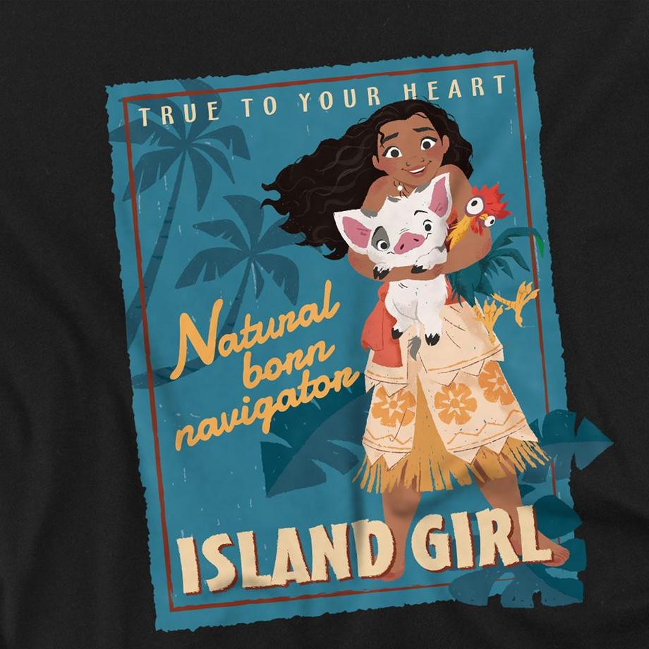 Disney  Sweat ISLAND GIRL Enfant 
