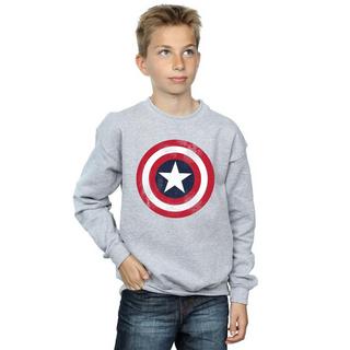 MARVEL  Sweat CAPTAIN AMERICA DISTRESSED SHIELD 