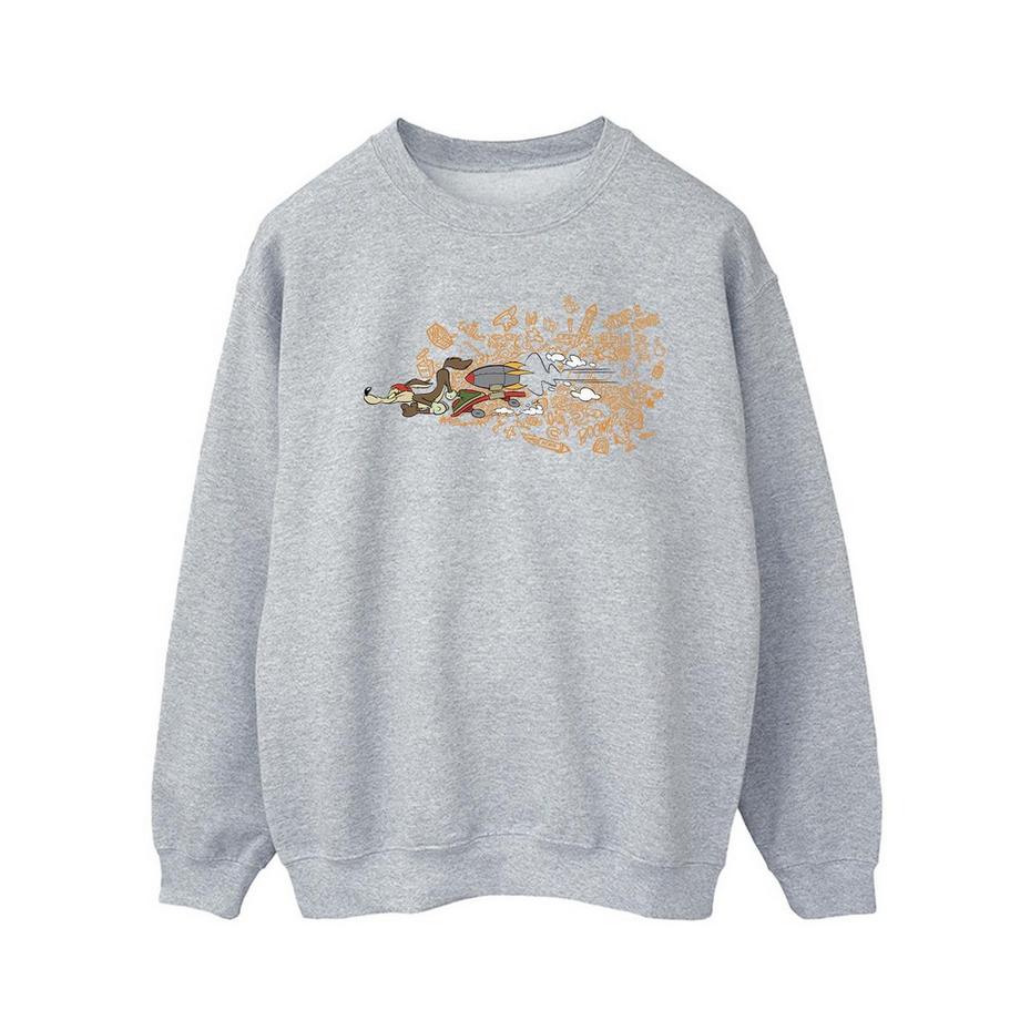LOONEY TUNES ACME Sweatshirt Imprimé Col Rond  
