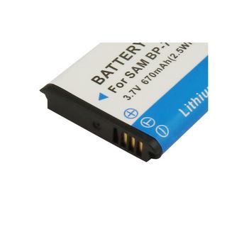 Avizar  Batteria 670mAh per Fotocamera Samsung AQ100 3,7V Li-ion 