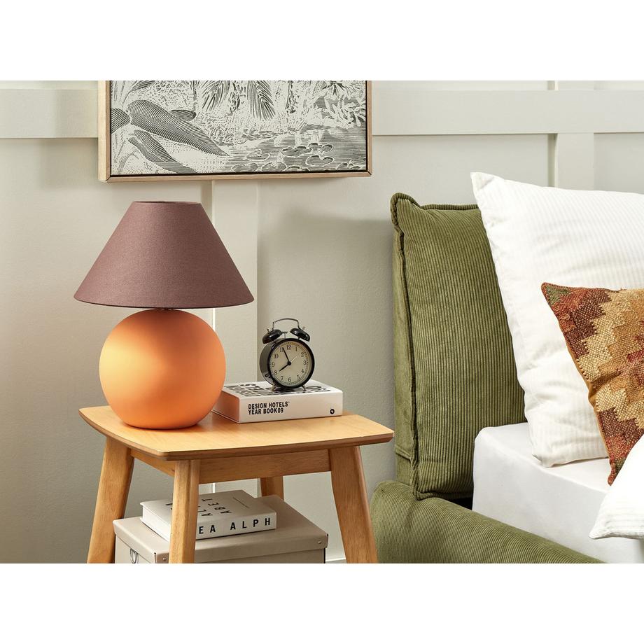 Beliani Tischlampe aus Keramik Klassisch LIMIA  