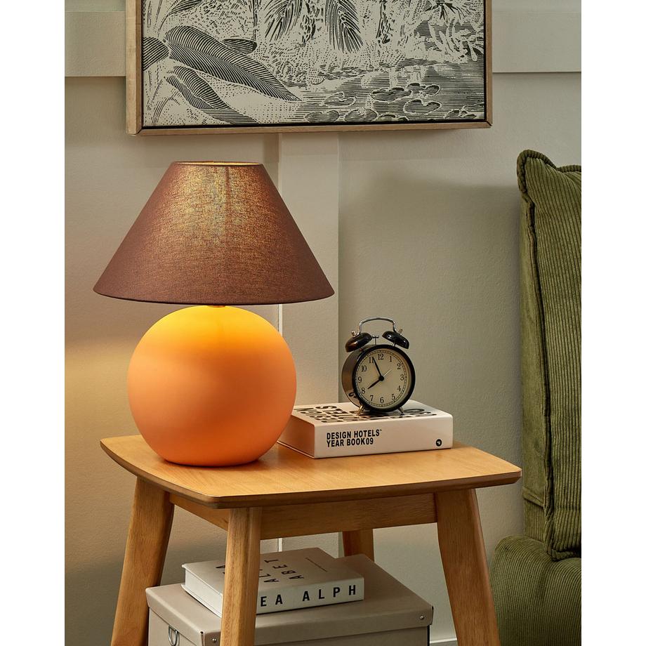 Beliani Tischlampe aus Keramik Klassisch LIMIA  