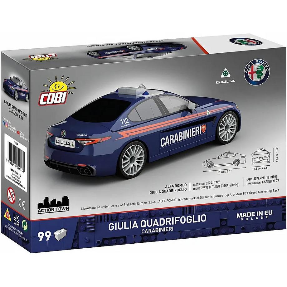 Cobi  Alfa Romeo Giulia Quadrifoglio Carabinieri 