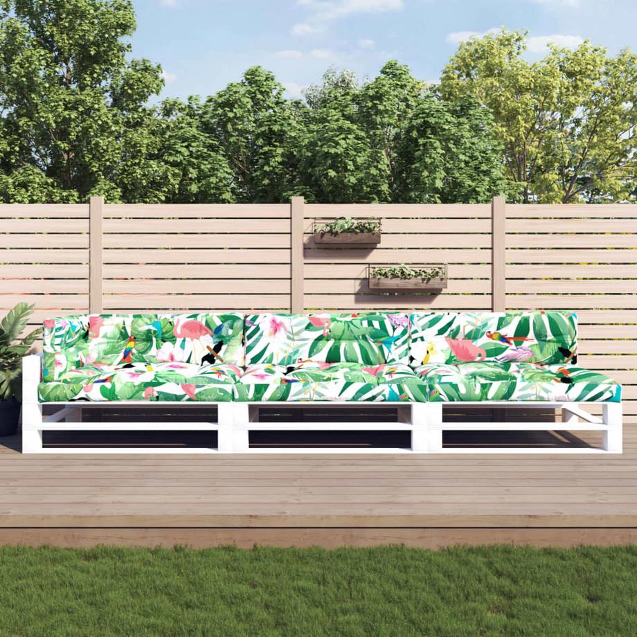 VidaXL Coussin de palette tissu  