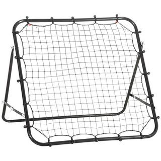 Northio  Rete Da Rimbalzo Da Calcio Kickback Goal Da Rimbalzo In Tubo Di Metallo+Pe, 96X80X96 Cm, Nero 