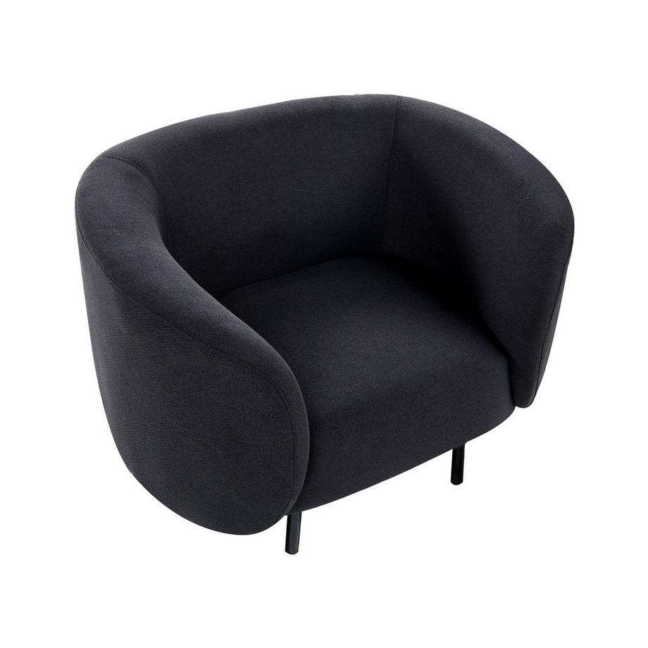 Beliani Sessel aus Stoff Klassisch LOEN  