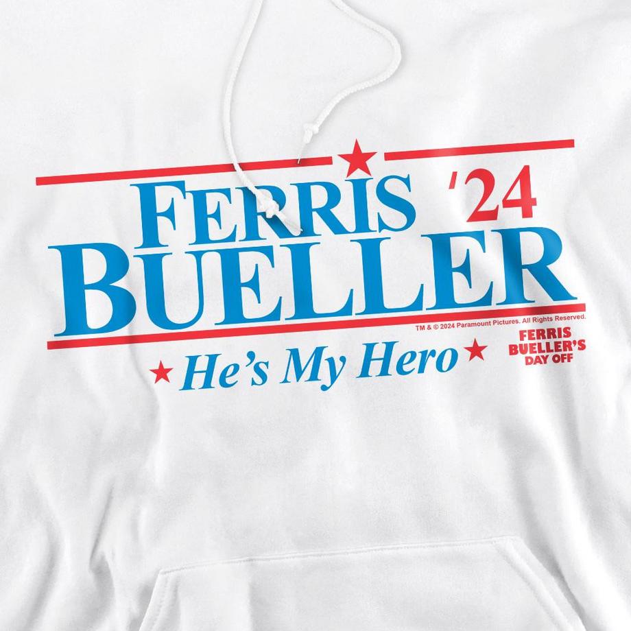 Ferris Bueller´s Day Off Ferris Bueller's Day Off 2024 President Sweat à capuche  