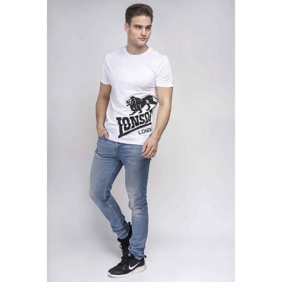 LONSDALE T-Shirt mit Logo-Print  