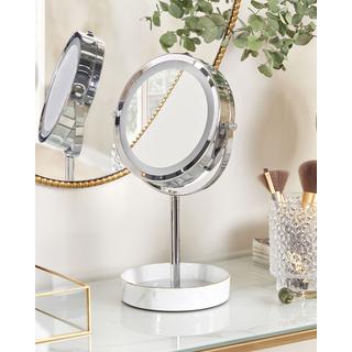 Beliani  Miroir de table en Métal Moderne SAVOIE 