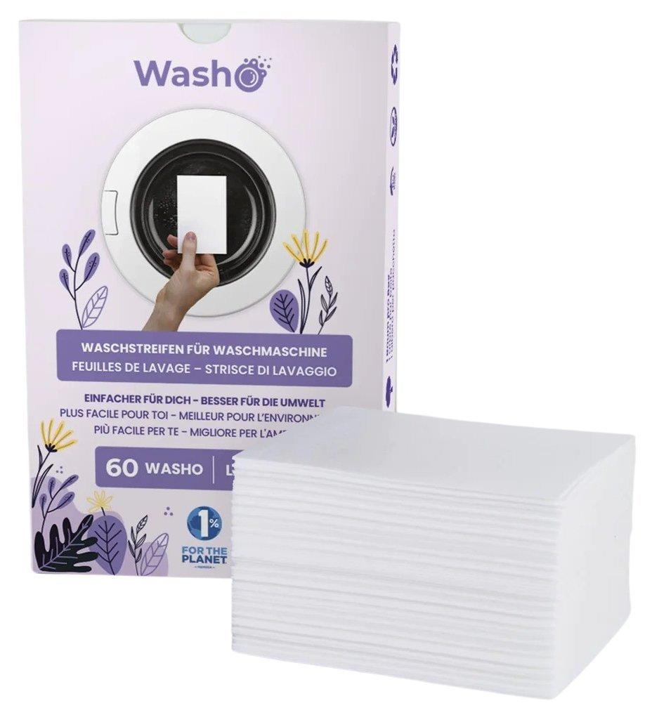 Washo Washo Waschstreifen Lavendel (60 Stk)  