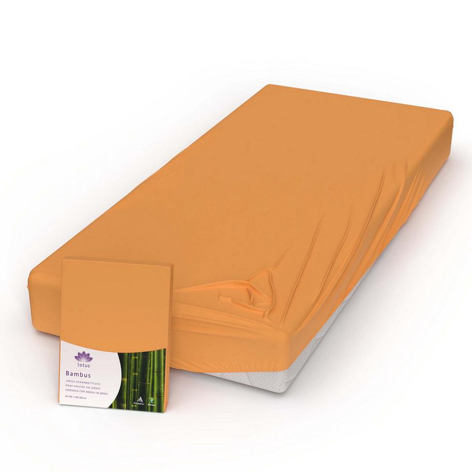 Lotus Bettwaren Lotus Bambus Jersey Fixleintuch  
