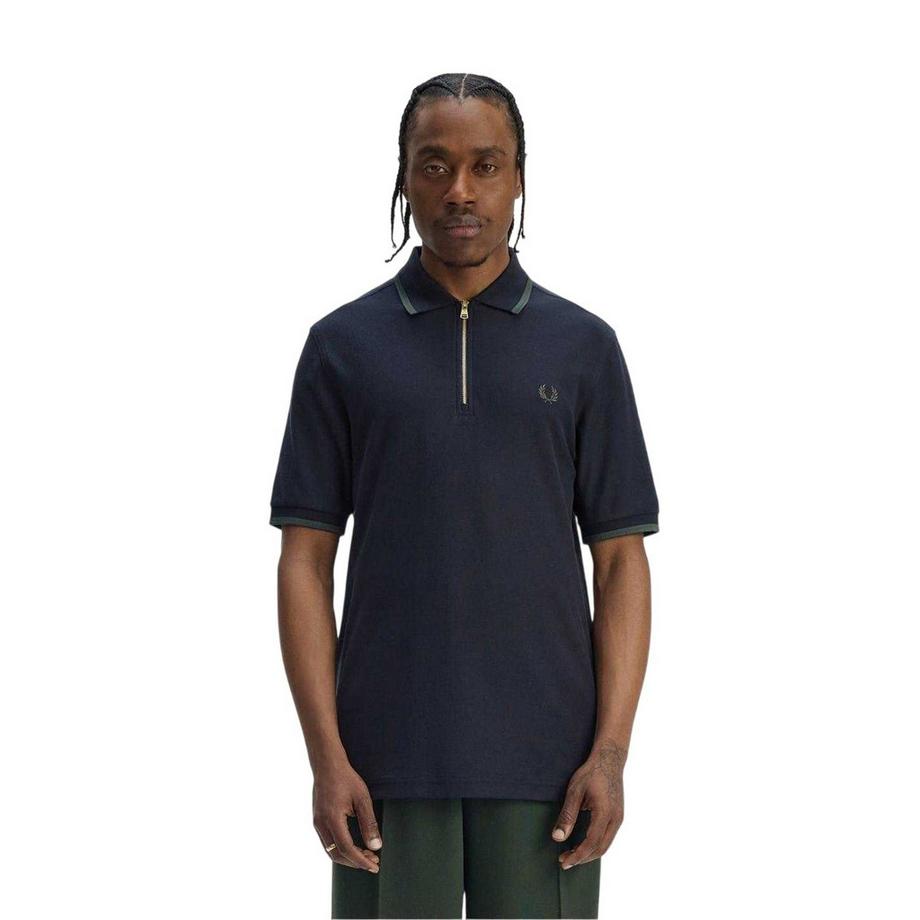 FRED PERRY Polo à Fermeture Éclair  