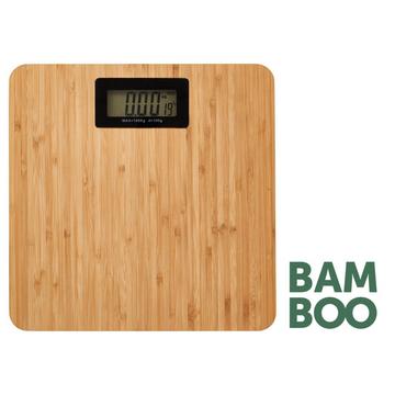 Pèse-personne bambou