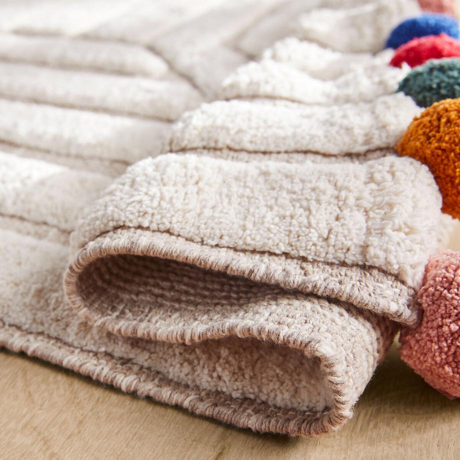 AM.PM Tapis enfant coton bio tufté  