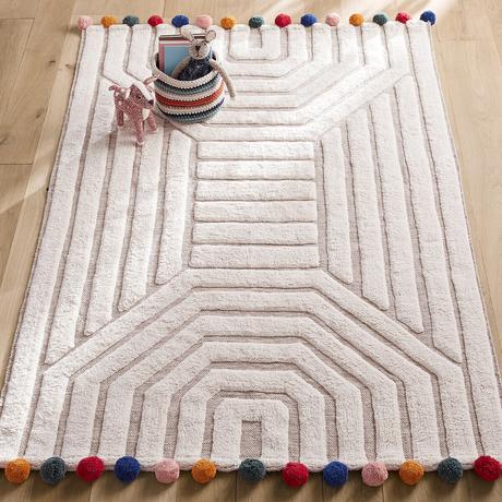 AM.PM Tapis enfant coton bio tufté  