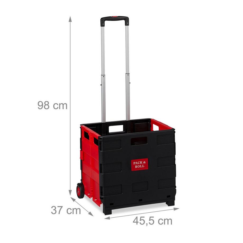 B2X Carrello della spesa pieghevole  