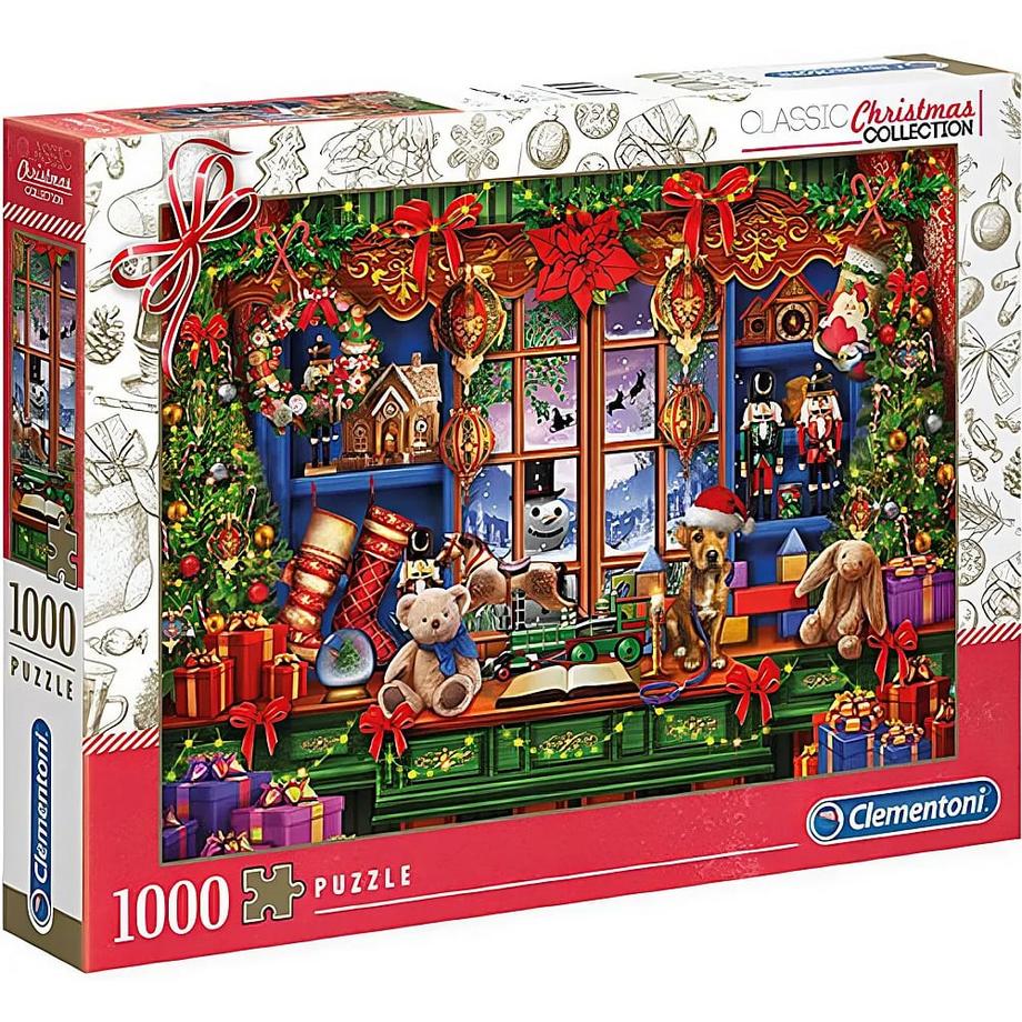 Puzzle Weihnachten am Fenster (1000Teile)
