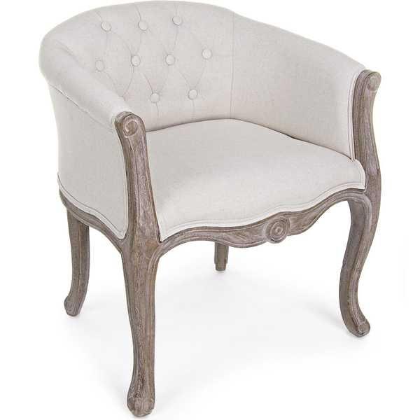 mutoni Fauteuil Diva naturel  