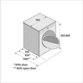 Asko TDC1781H.W1 8Y  