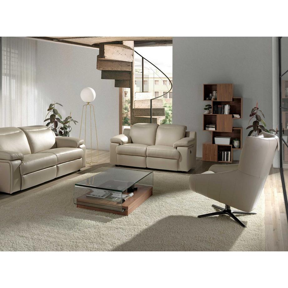 ANGEL CERDA Scaffale in legno di noce con ante  