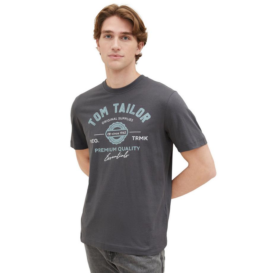 TOM TAILOR T-shirt Logo Imprimé  