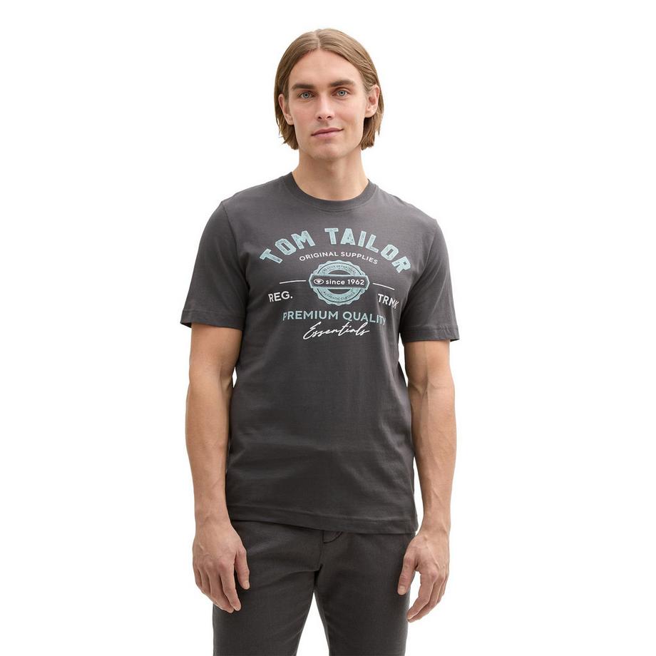 TOM TAILOR T-shirt Logo Imprimé  