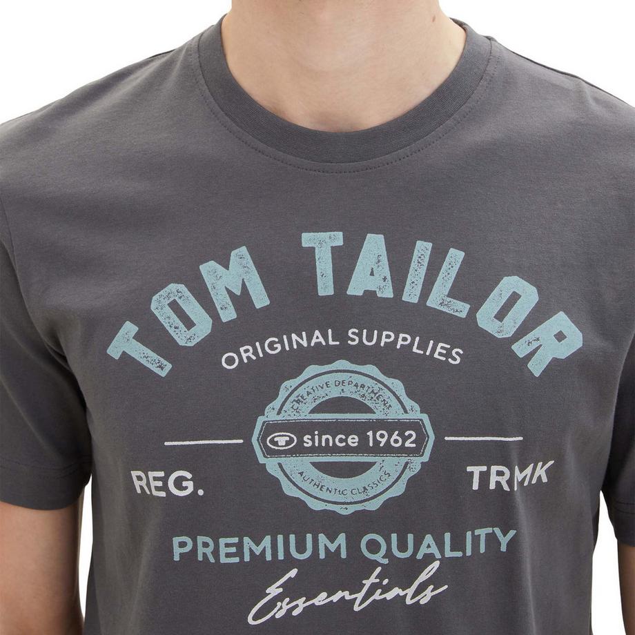 TOM TAILOR T-shirt Logo Imprimé  
