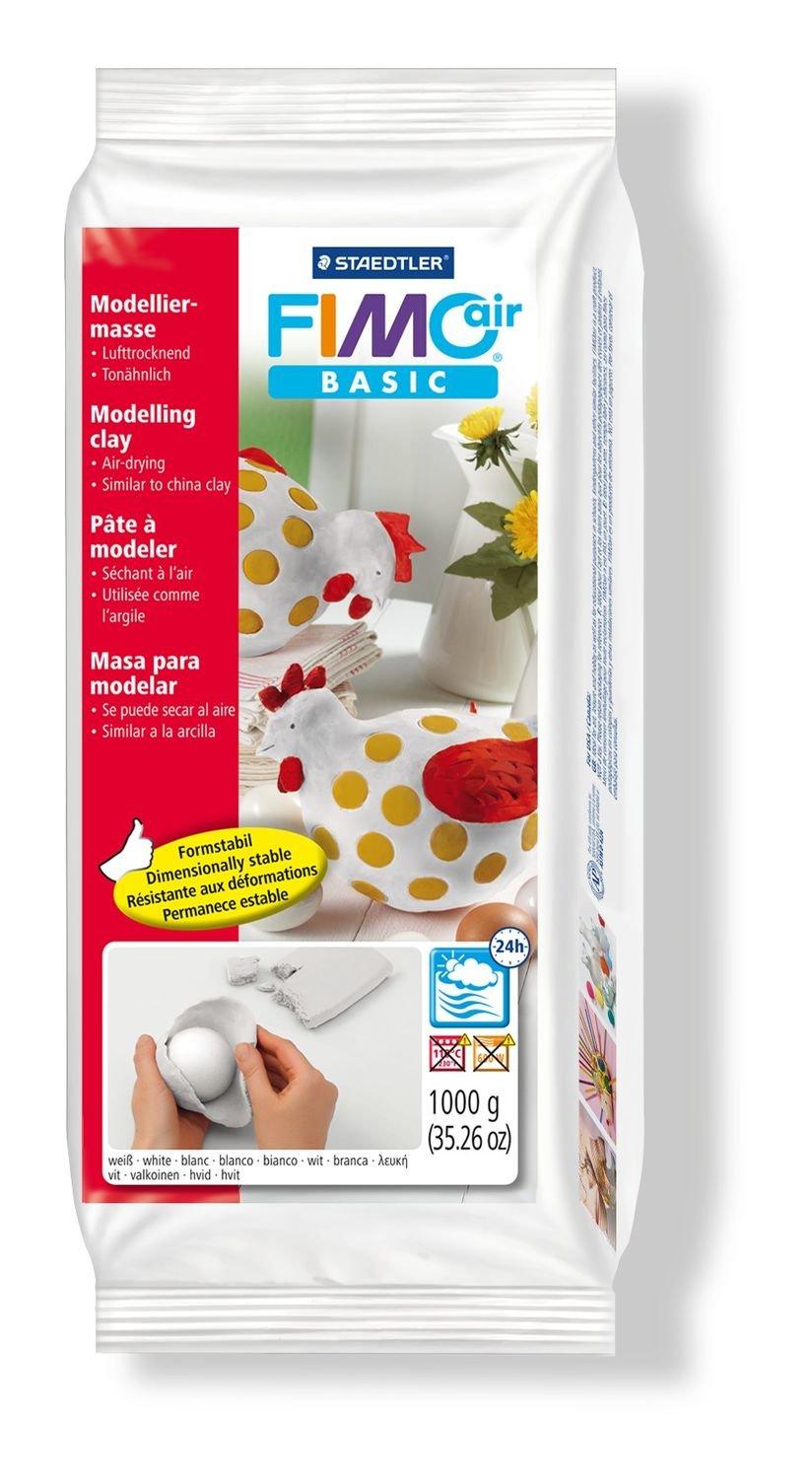 STAEDTLER  Staedtler FIMO air basic 8101 Pâte à modeler 1 kg Blanc 1 pièce(s) 