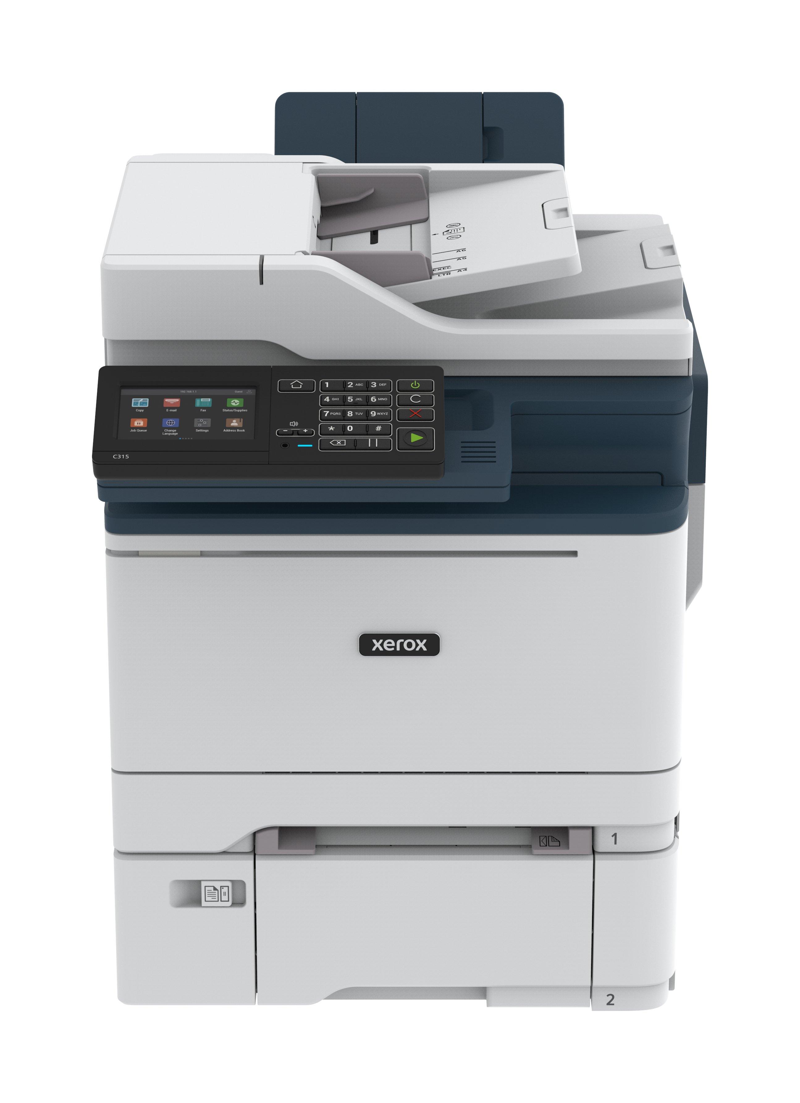 XEROX  C315V_DNI,A4,MFP Color,WLAN, Duplex 33 S./Min,Kopie/Druck/Scan/Fax, 251 Blatt 