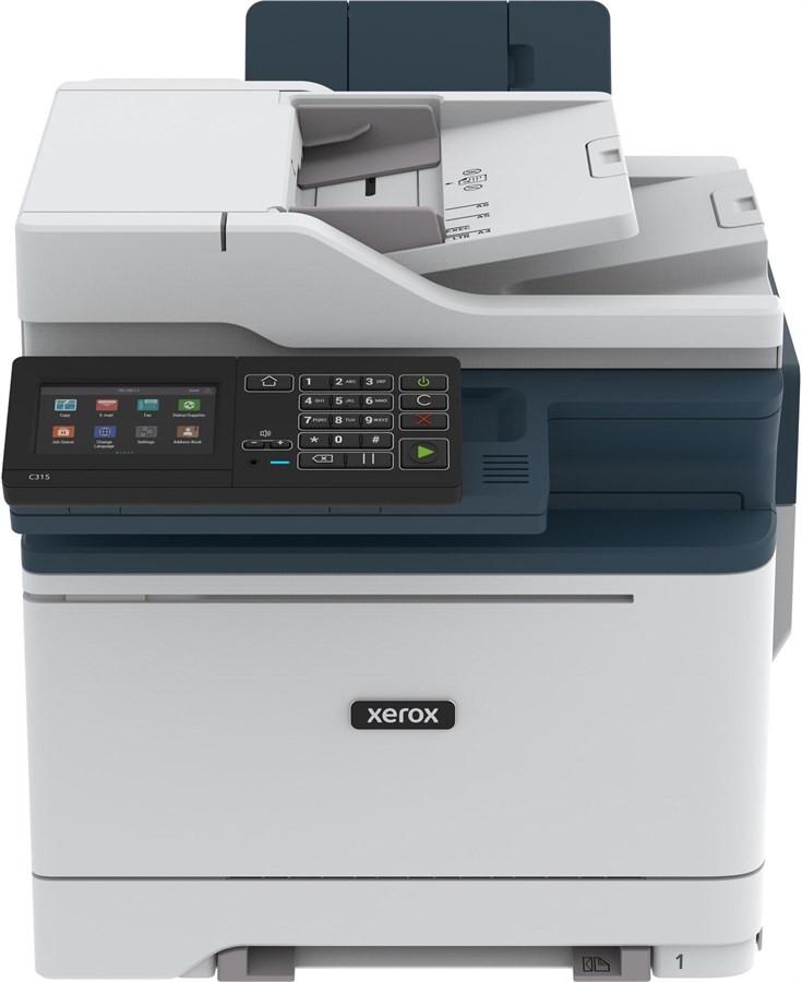 XEROX  C315V_DNI,A4,MFP Color,WLAN, Duplex 33 S./Min,Kopie/Druck/Scan/Fax, 251 Blatt 