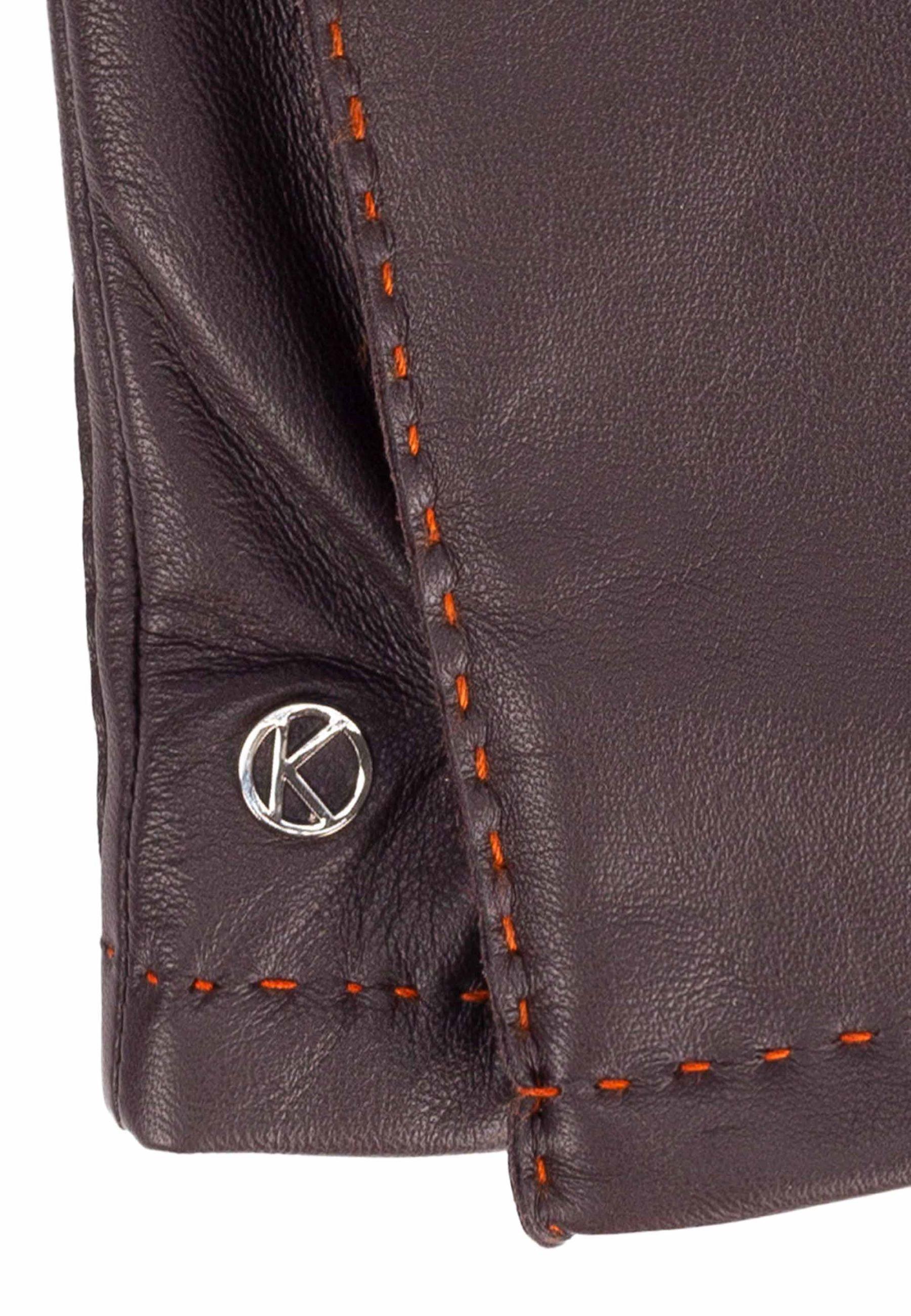 KESSLER  Gants cousus main "MILLIE" en cuir d'agneau premium avec fonction tactile 