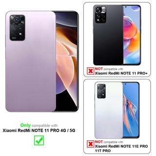 Cadorabo  Hülle für Xiaomi RedMi NOTE 11 PRO 4G  5G Standfunktion, Kartenfach 