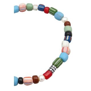 Kuzzoi  Armband Glas Beads Bunt Süßwasserperlen 