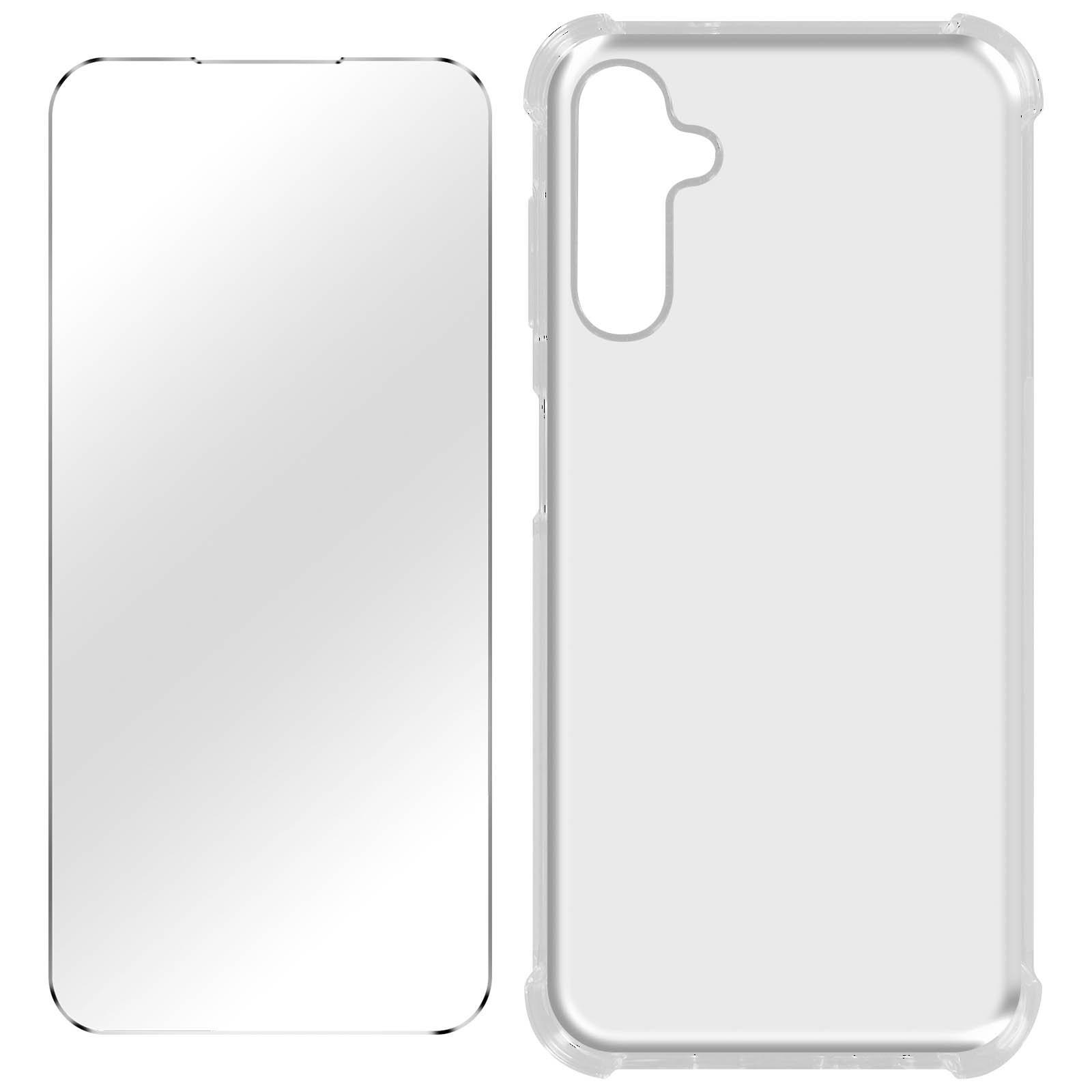 Avizar  Coque Samsung A54 5G + Verre Trempé 