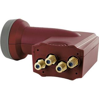 Schwaiger  Schwaiger SPS6918R531 LNB Quattro Diametro: 40 mm Rosso mattone 