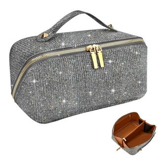 Only-bags.store Cosmetic Bag Portable Travel Make-up Bag with Large Capacity Waterproof Organizer Cosmetic Bag Portable Travel Make-up Bag with Large Capacity Waterproof Organizer 