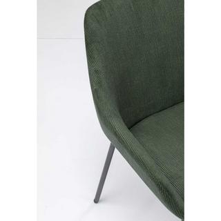 mutoni Chaise avec accoudoirs Avignon vert  