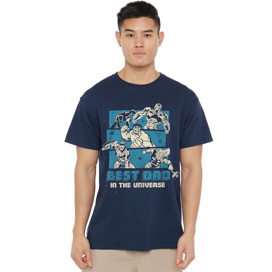 MARVEL T-Shirt Best Dad In The Universe  