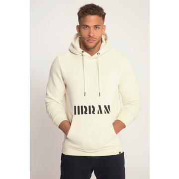 Hoodie, Kapuze, Rückenprint, Langarm