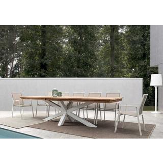 mutoni Chaise de jardin avec accoudoir  