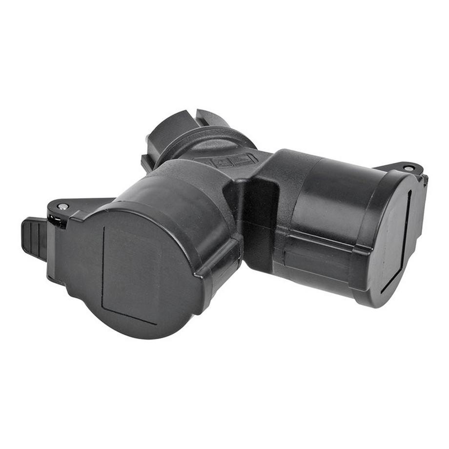 Pricenet  Sdoppiatore Schuko a 2 vie 