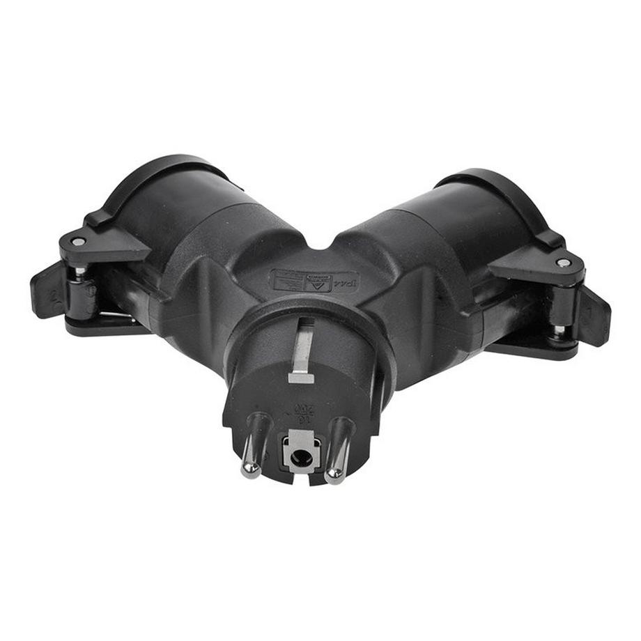 Pricenet  Sdoppiatore Schuko a 2 vie 