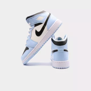 NIKE  Nike Air Jordan 1 - Mid Ice Blue 