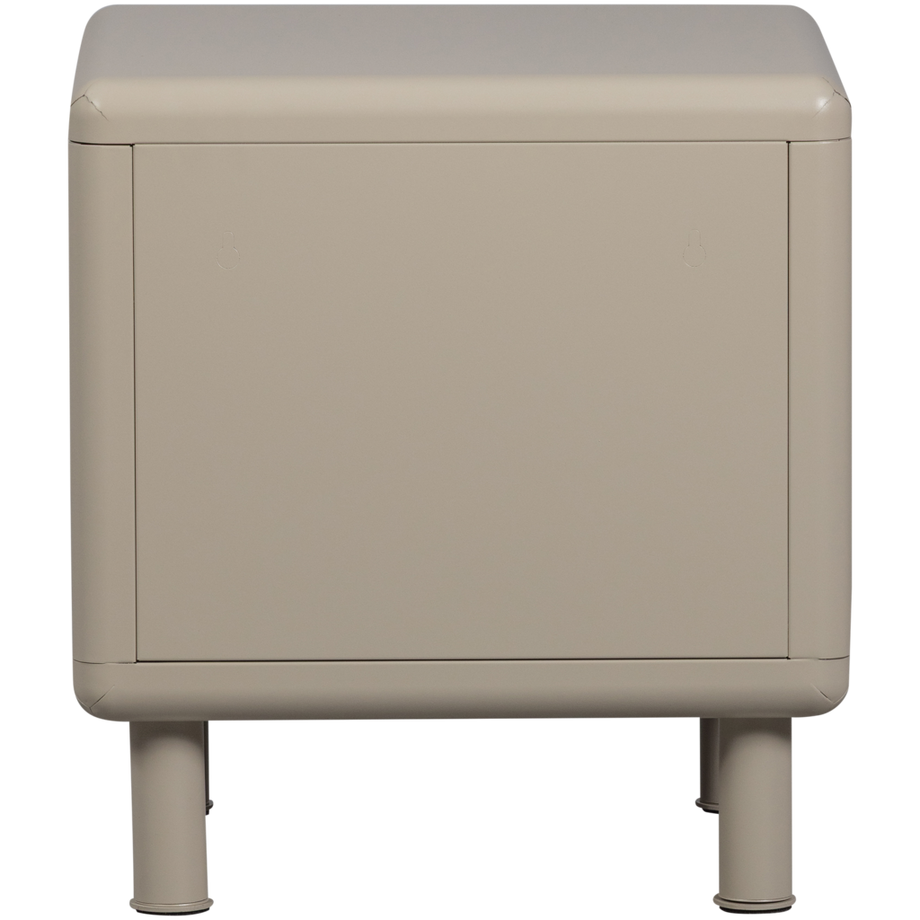 mutoni Table de nuit Rune sable  