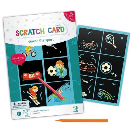 DODO  Mini Scratch Karte 