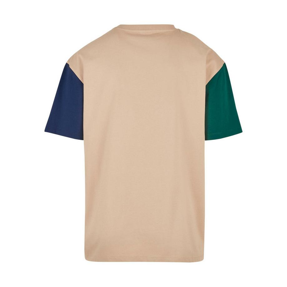 URBAN CLASSICS Oversized Bio-Baumwolle Colorblock T-Shirt  