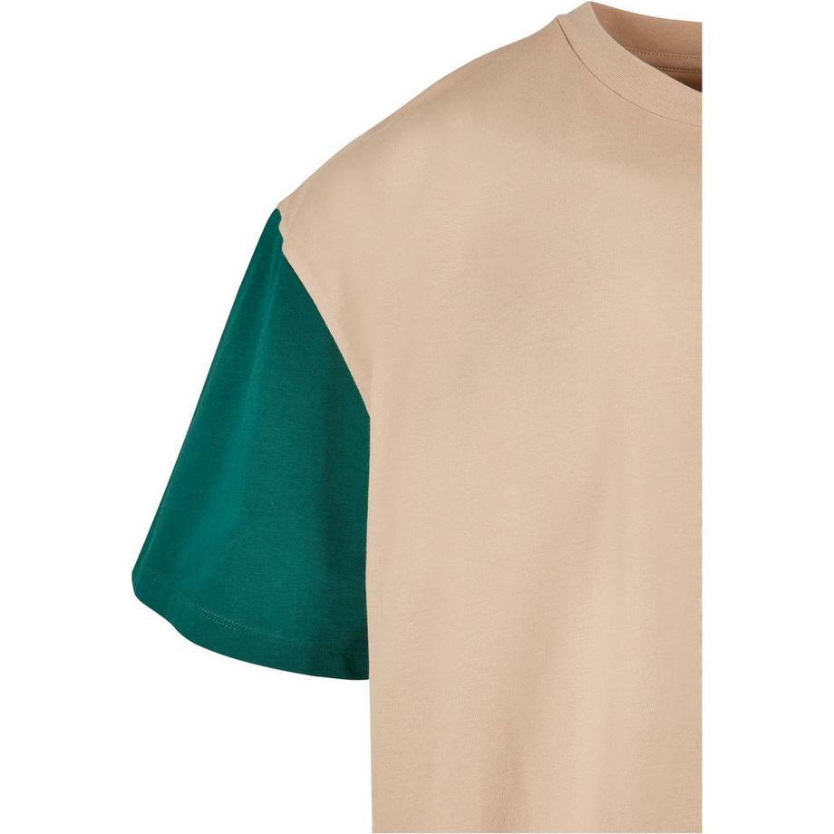 URBAN CLASSICS Oversized Bio-Baumwolle Colorblock T-Shirt  