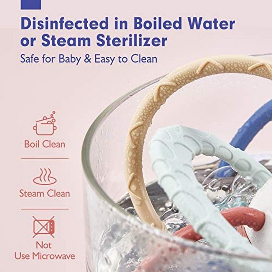 Activity-board  Baby Rassel und Sensorische Beißring Ball 