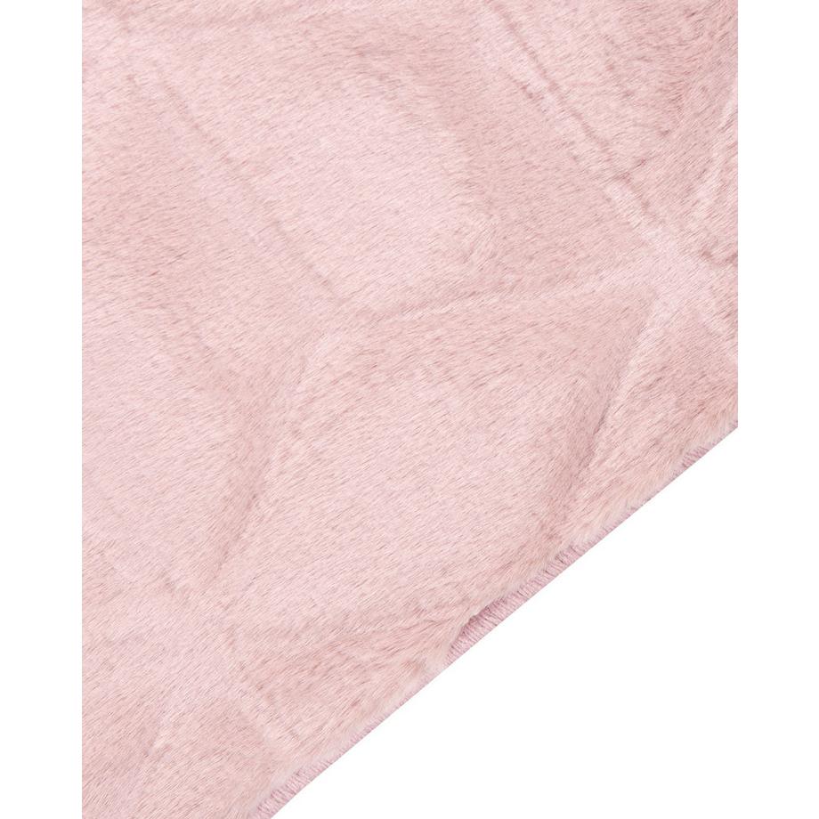 Beliani Tappeto in pelliccia sintetica en Poliestere Moderno THATTA  