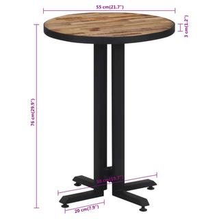 VidaXL Bistrotisch teak  